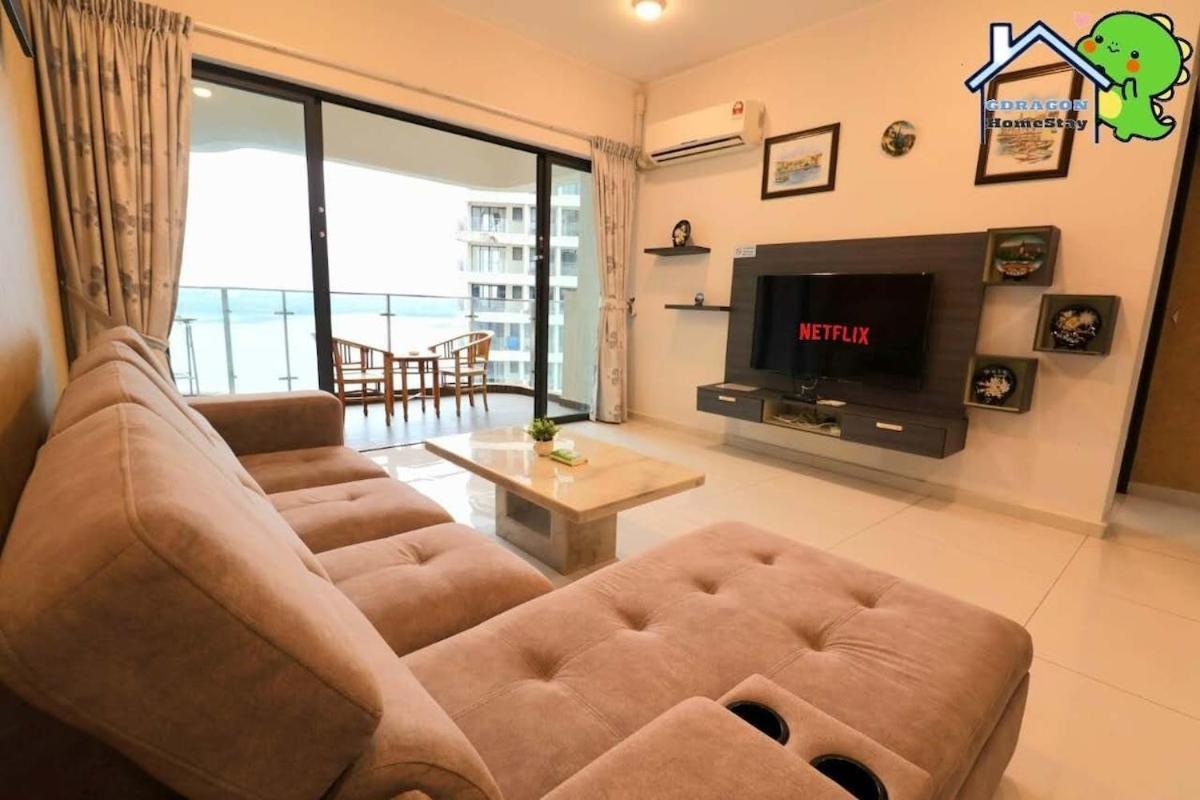 Luxurious Seaview 3br Danga Bay Royal By Gdragon Apartment *